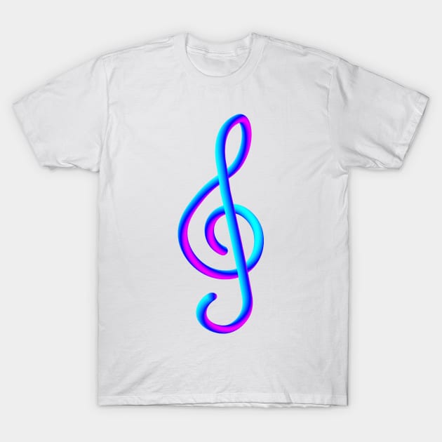 colorful blue purple T-Shirt by KimberleeScomapu